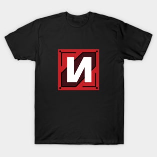 N Letter Emblem 001 T-Shirt